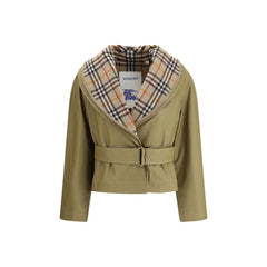 Burberry Beigefarbene Baumwollkleidung - 8
