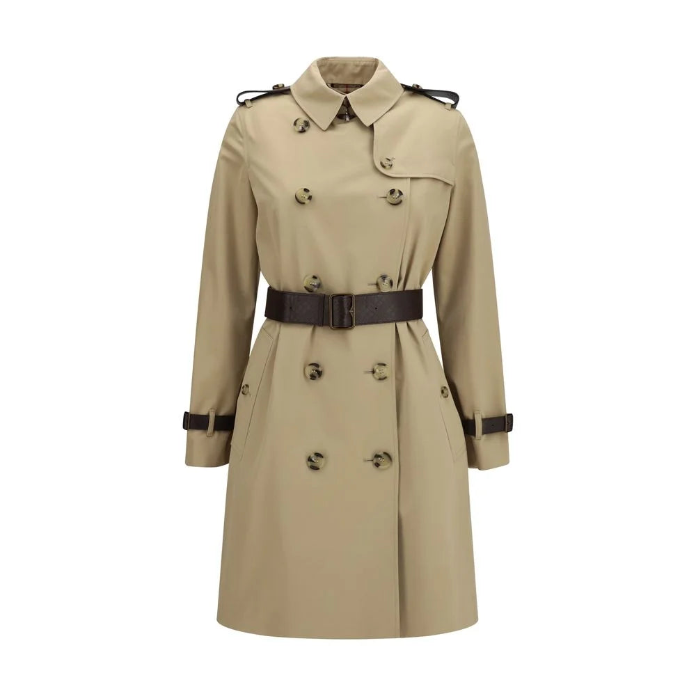 Burberry Beige Cotton Coat - 6