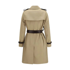 Burberry Beige Cotton Coat - 6