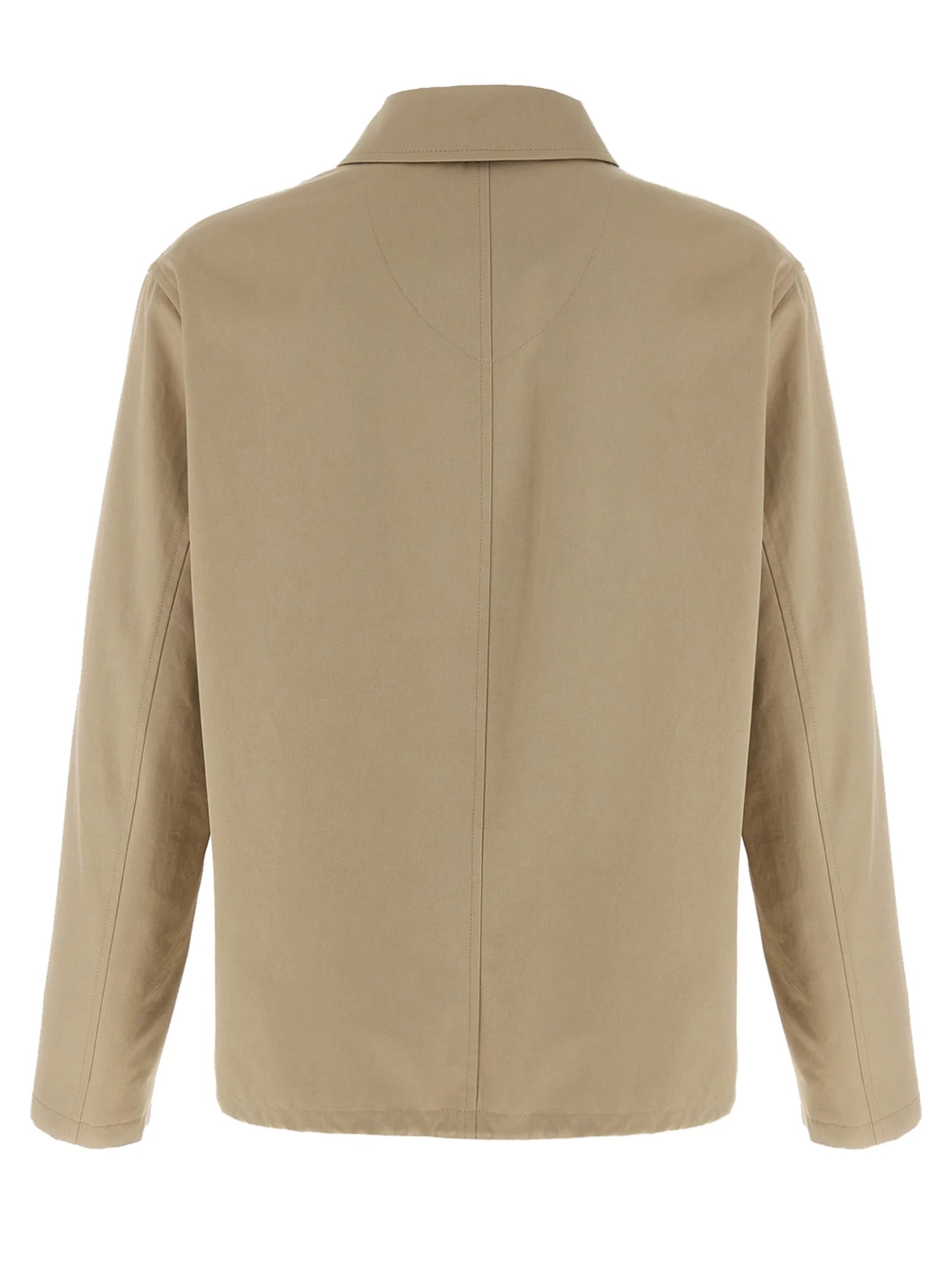 Burberry Beige Cotton Full-Length Jacket - IT50 | L