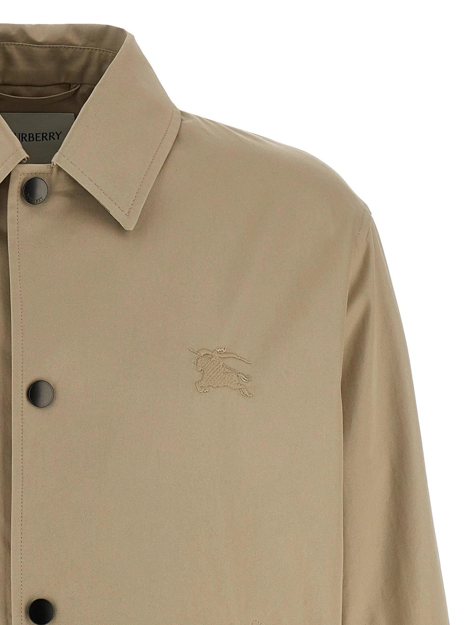 Burberry Beige Cotton Full-Length Jacket - IT50 | L