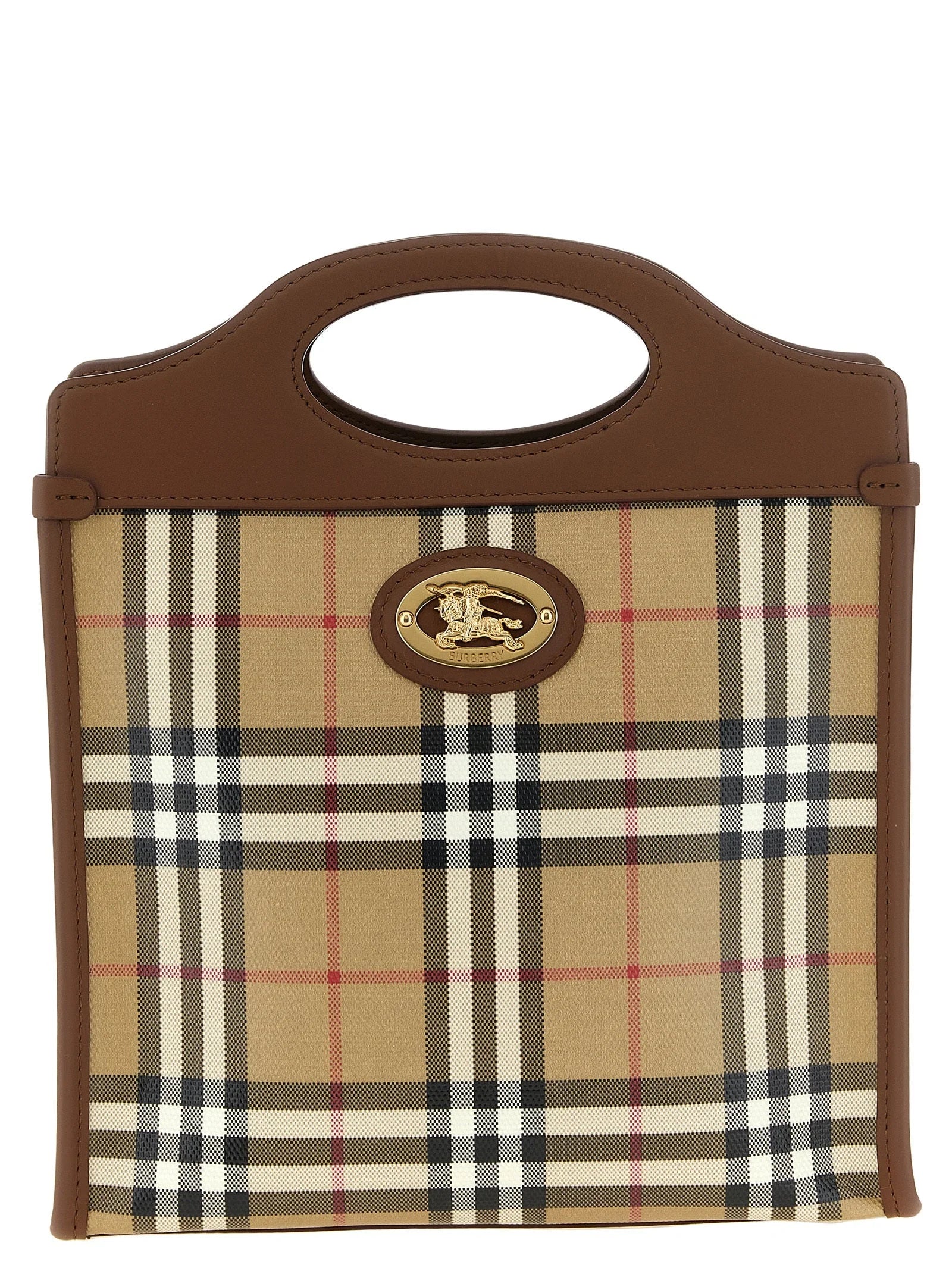 Burberry Beige Cotton Handbag