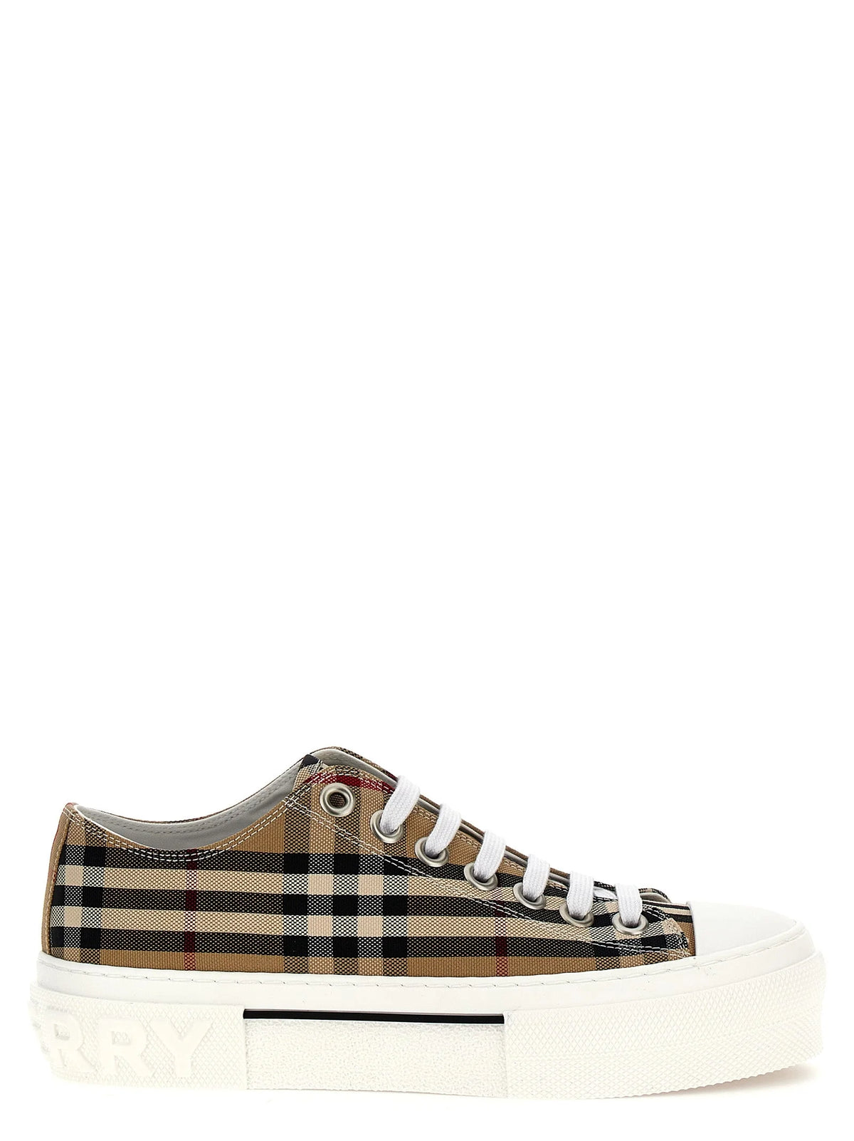 Burberry Béžové bavlněné nízké tenisky - EU40/US10