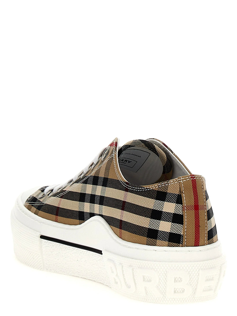 Burberry Béžové bavlněné nízké tenisky - EU40/US10