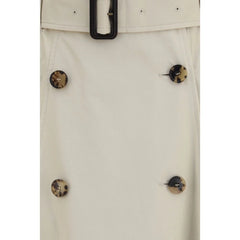 Burberry beige puuvillamidihelma - 8