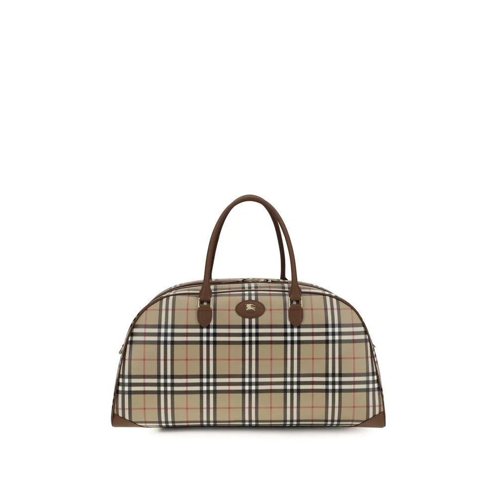 Burberry Beige Cotton Shoulder Bag