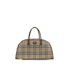 Burberry Beige Cotton Shoulder Bag