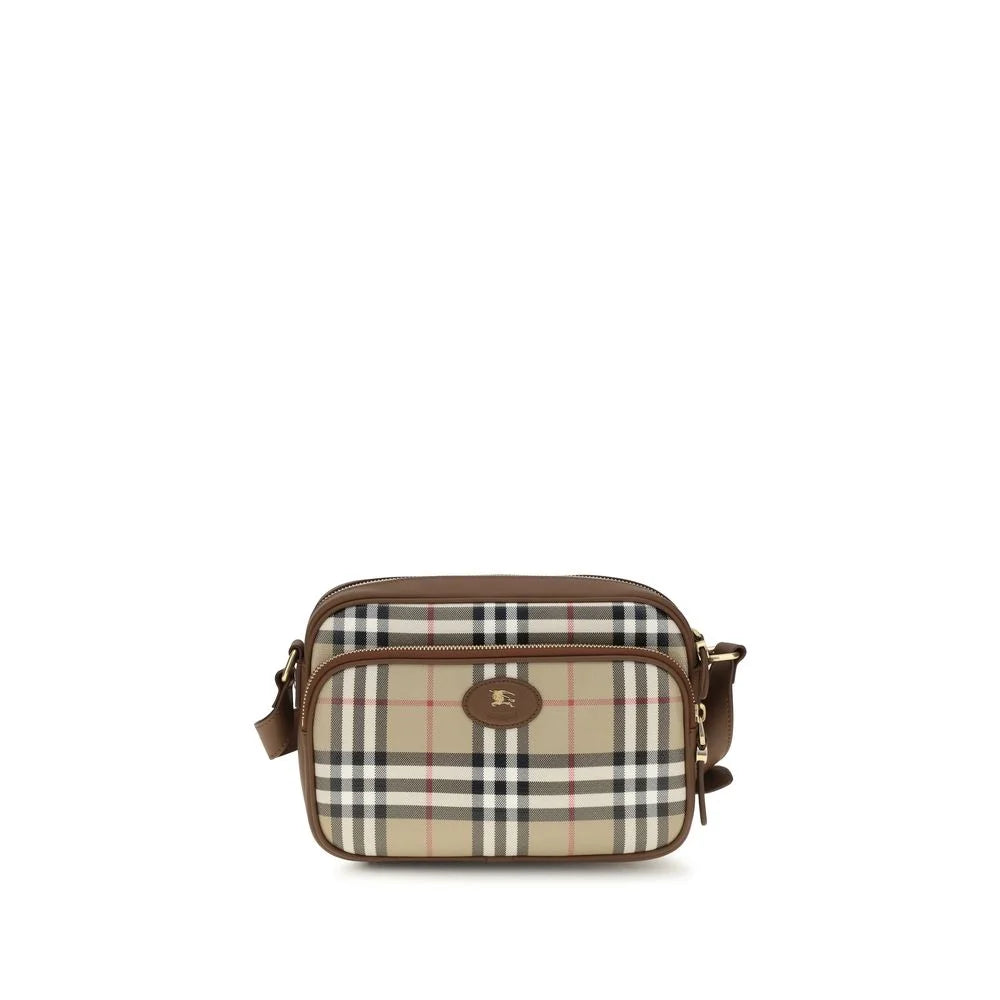 Burberry Beige Cotton Shoulder Bag