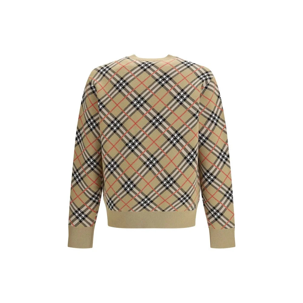 Burberry Beige Cotton Sweatshirt