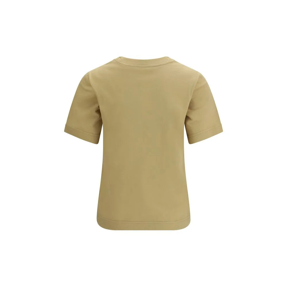 Burberry Beige Cotton T-Shirt