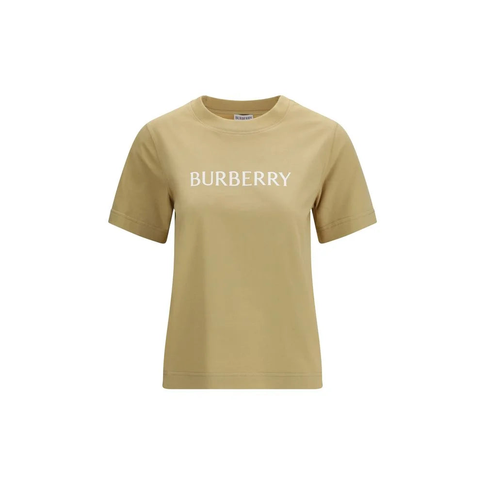 Burberry Beige Cotton T-Shirt