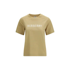 Burberry Beige Cotton T-Shirt