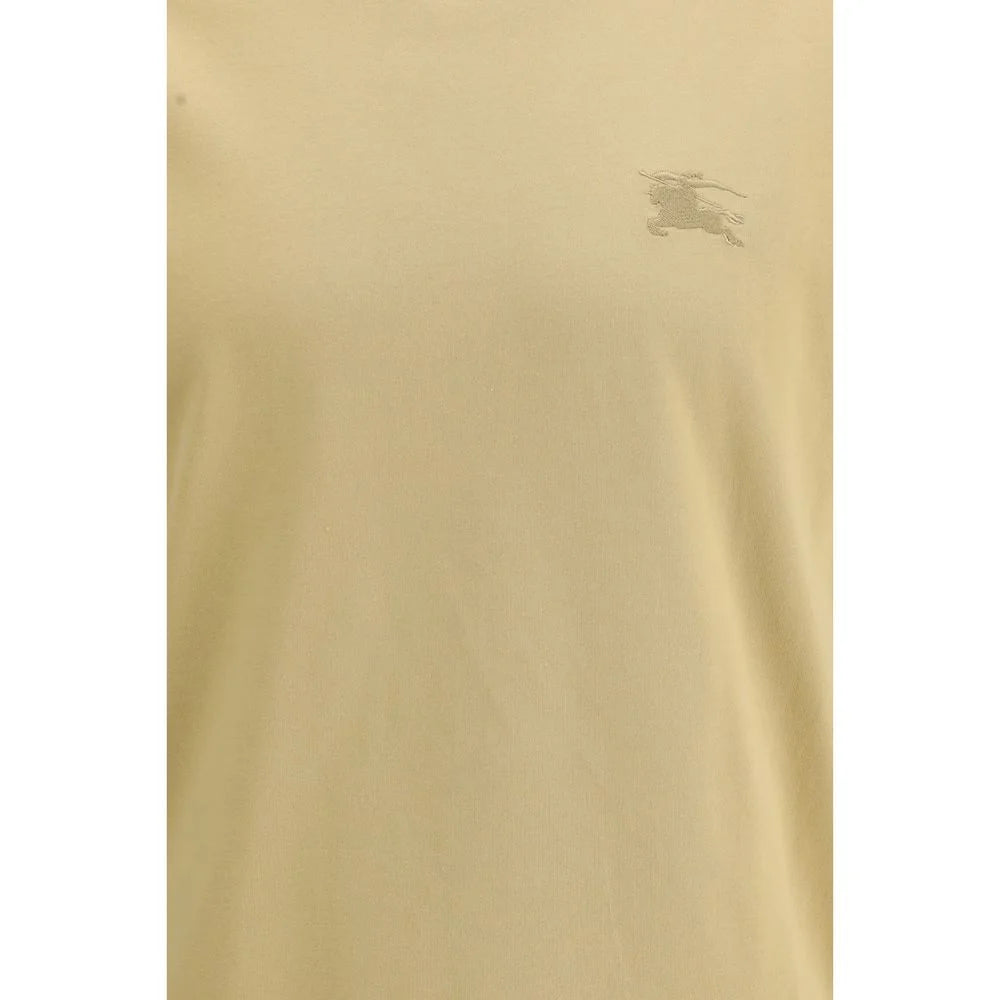 Burberry Beige Cotton T-Shirt