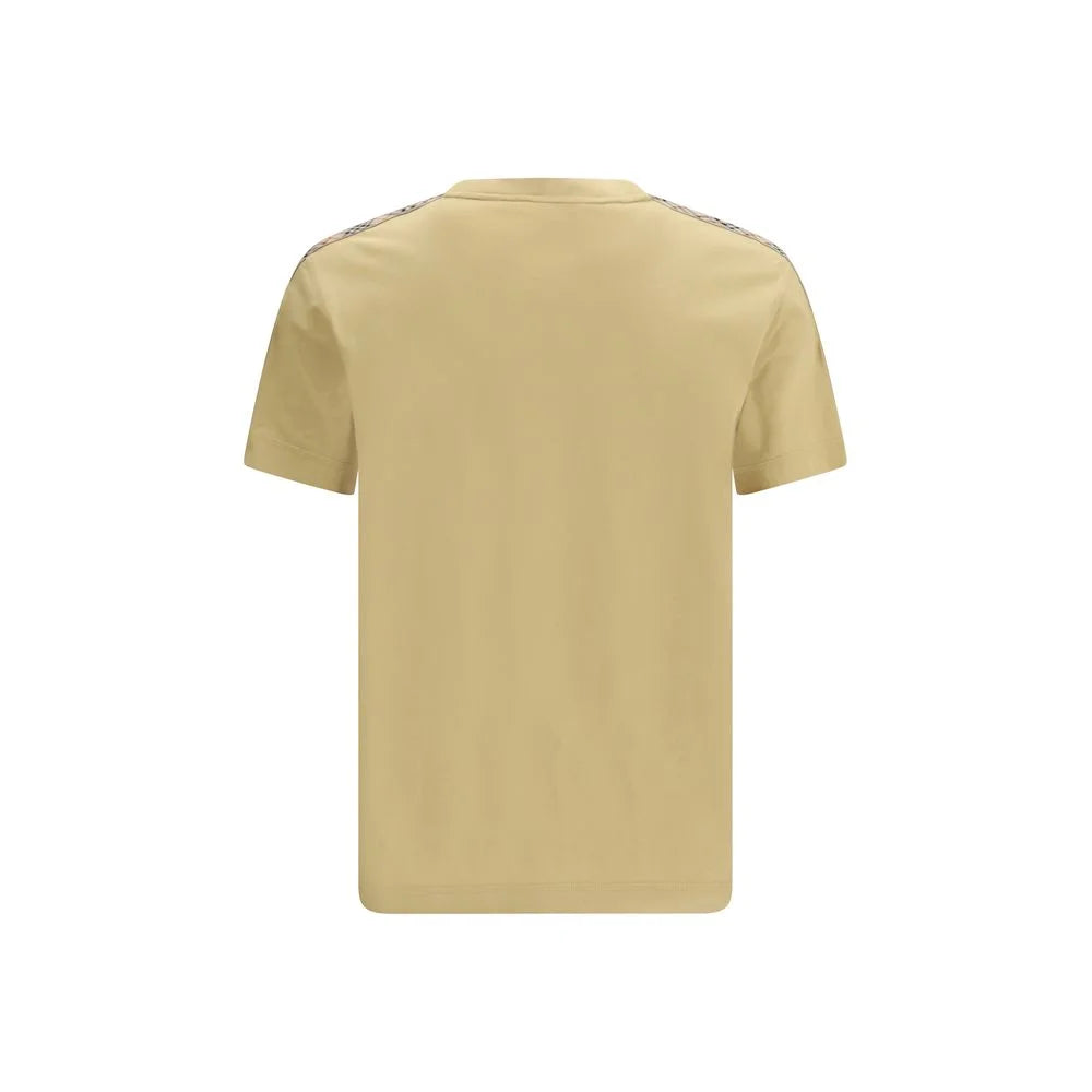 Burberry Beige Cotton T-Shirt
