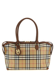 Burberry Beige Cotton Tote Bag