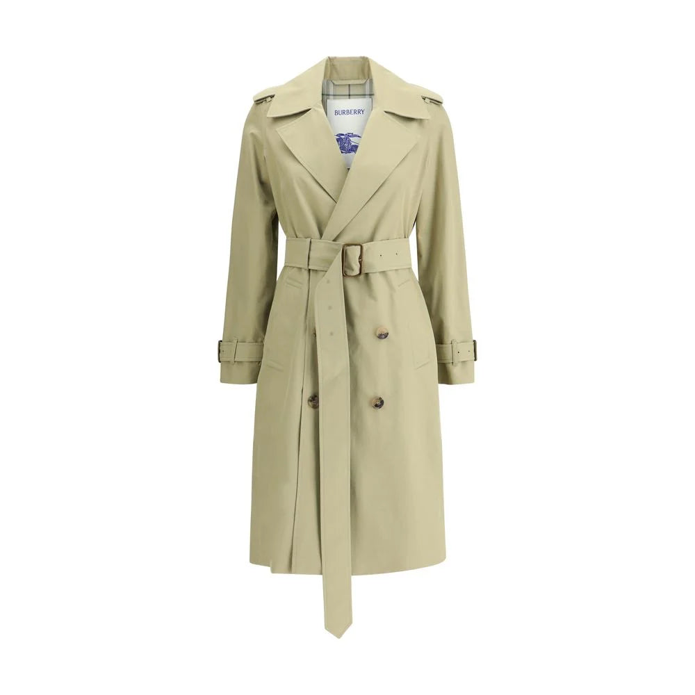 Burberry Beige Cotton Trench Coat - 10