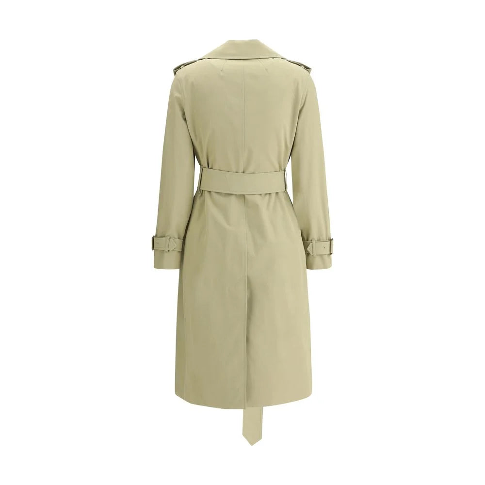 Burberry Beige Cotton Trench Coat - 10