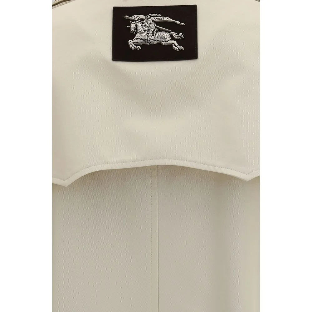 Burberry Beige Cotton Trench Coat - 10