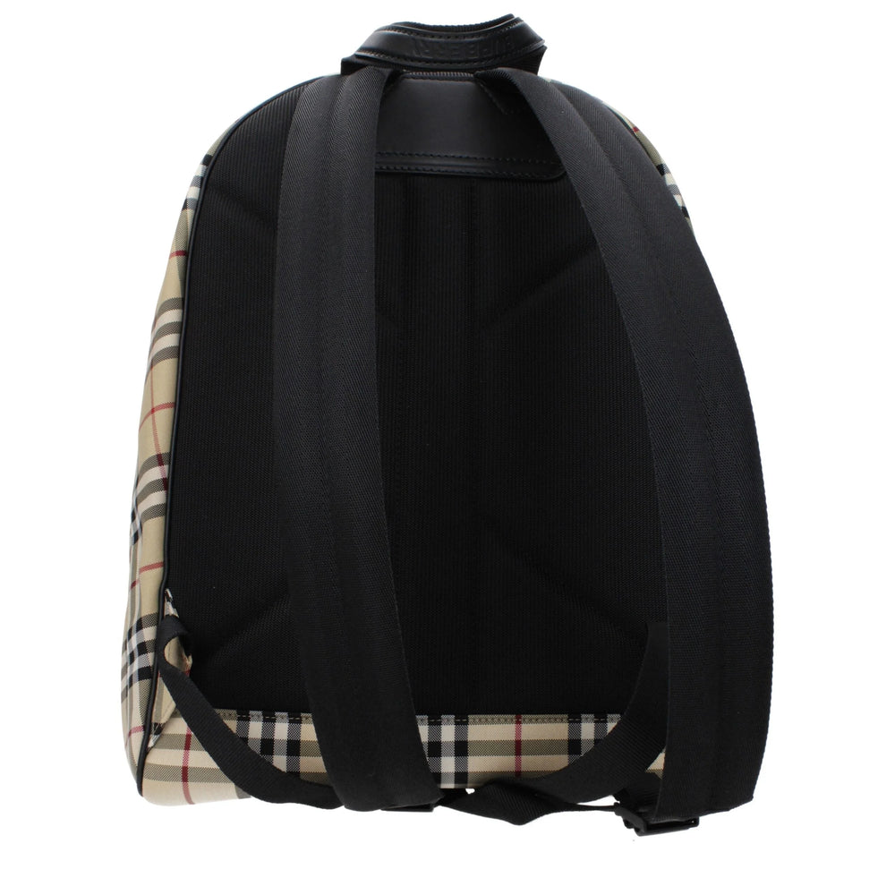 Burberry Beige Fabric Backpacks