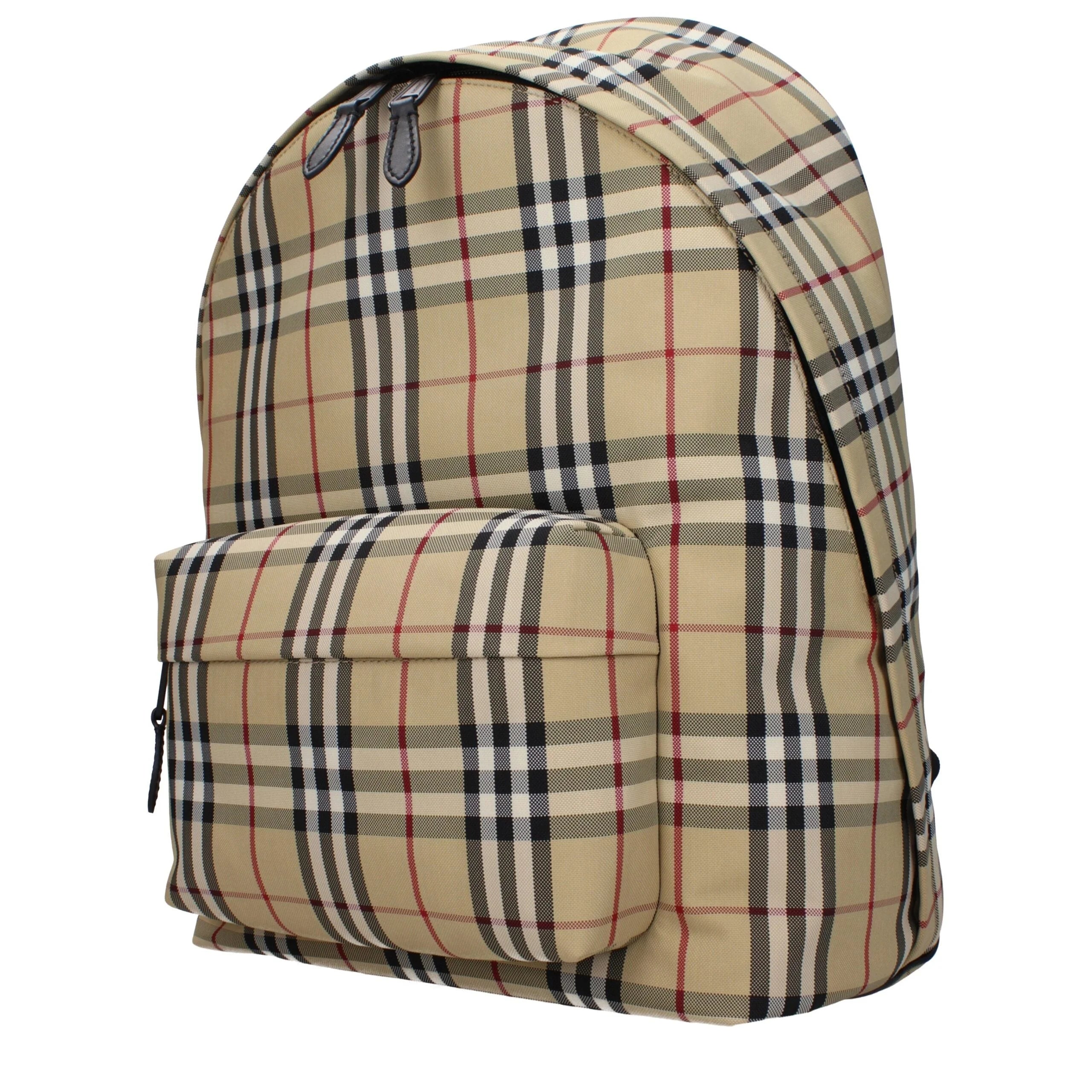 Burberry Beige Fabric Backpacks