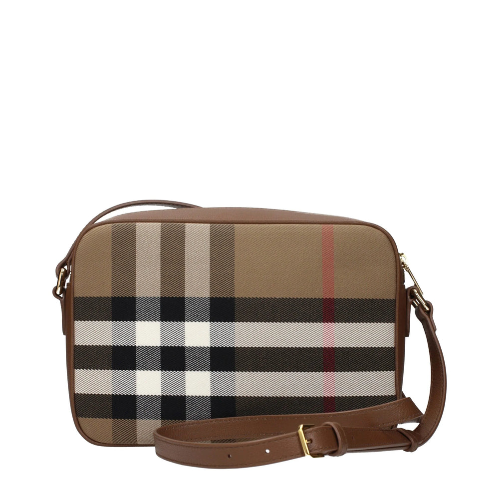 Burberry Beige Fabric Crossbody Bag