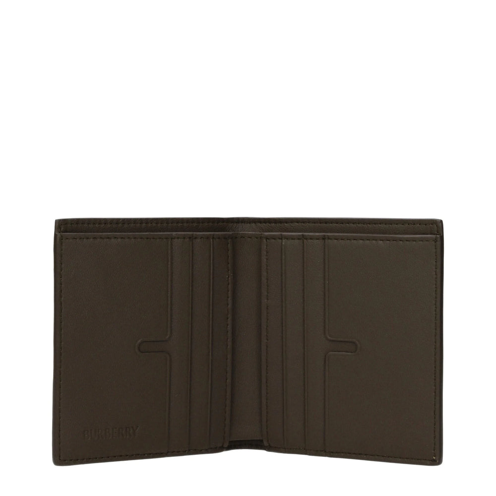 Burberry Beige Fabric Wallets