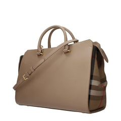 Burberry Beige Leather Handbags