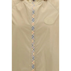 Burberry Beige Nylon Shell Jacket