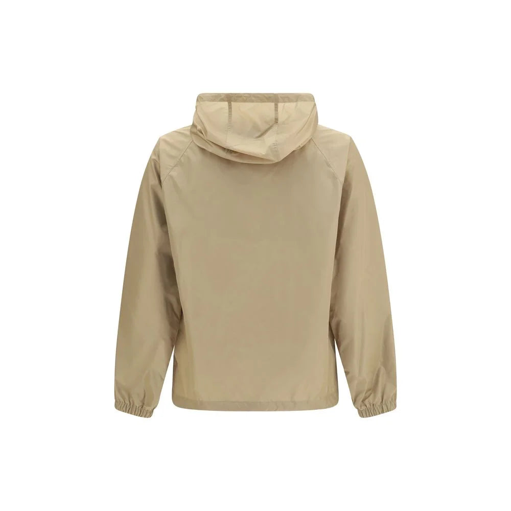 Burberry Beige Nylon Shell Jacket