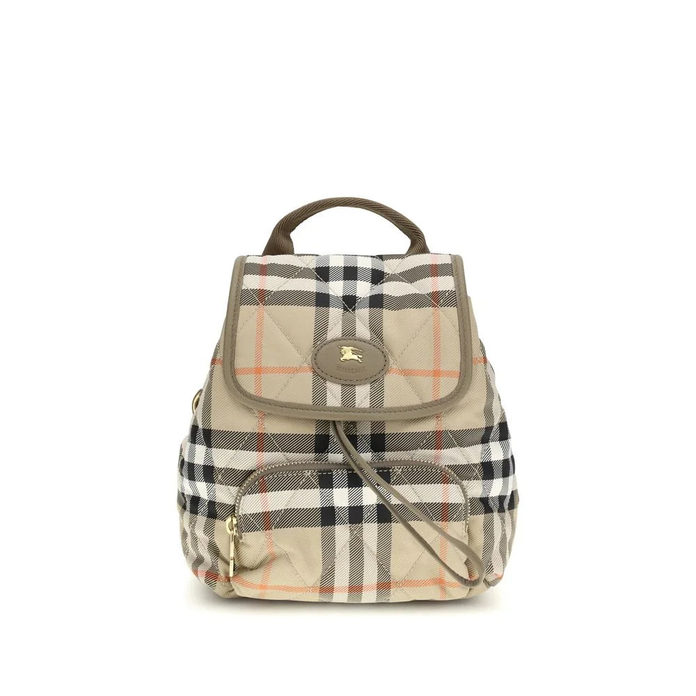 Burberry Beige Polyamide Backpack