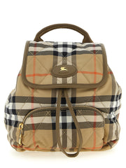 Burberry Beige Polyamide Backpack