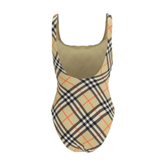 Burberry Béžové jednodílné plavky z polyamidu