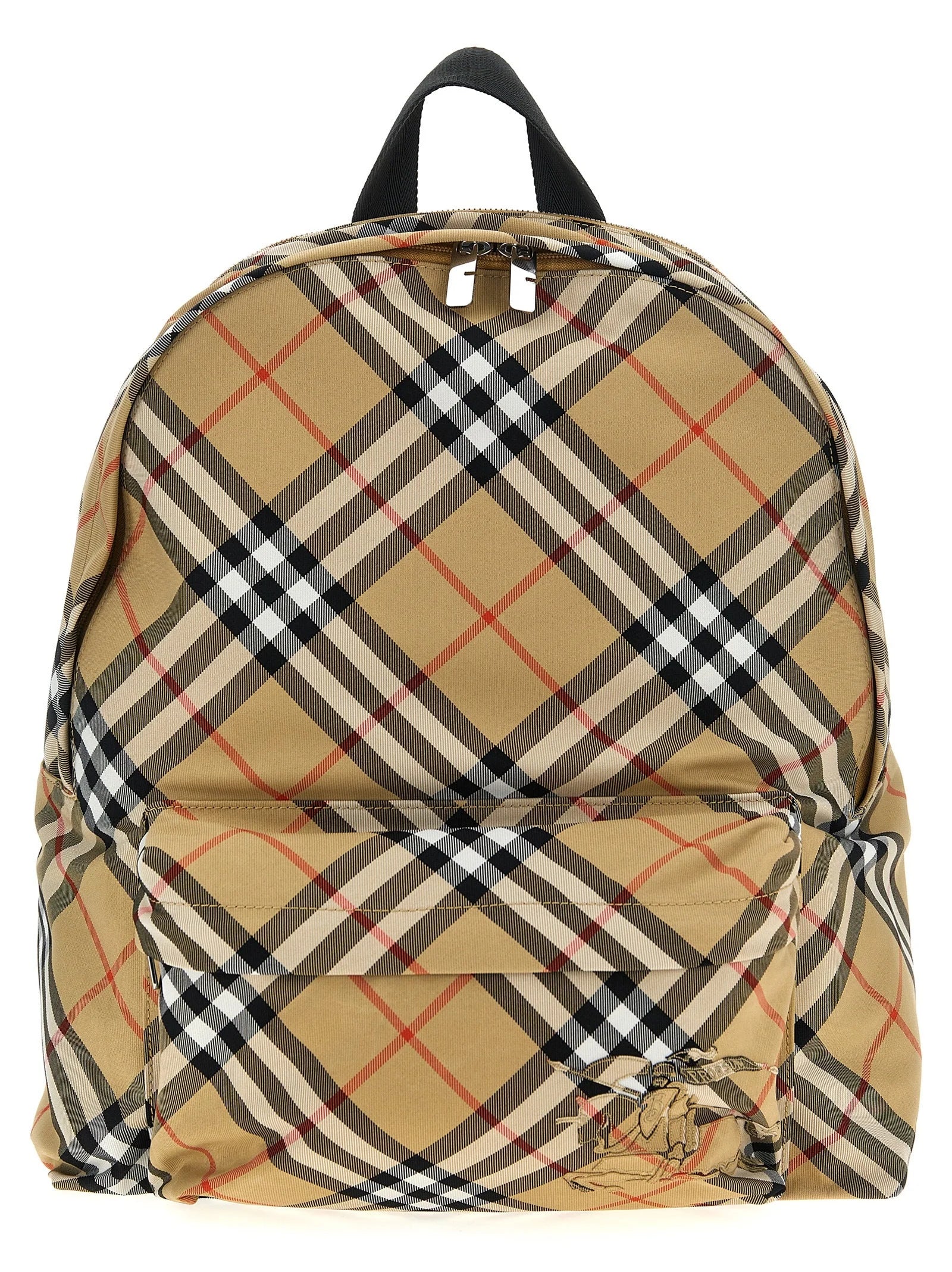 Burberry Beige Polyester Backpack
