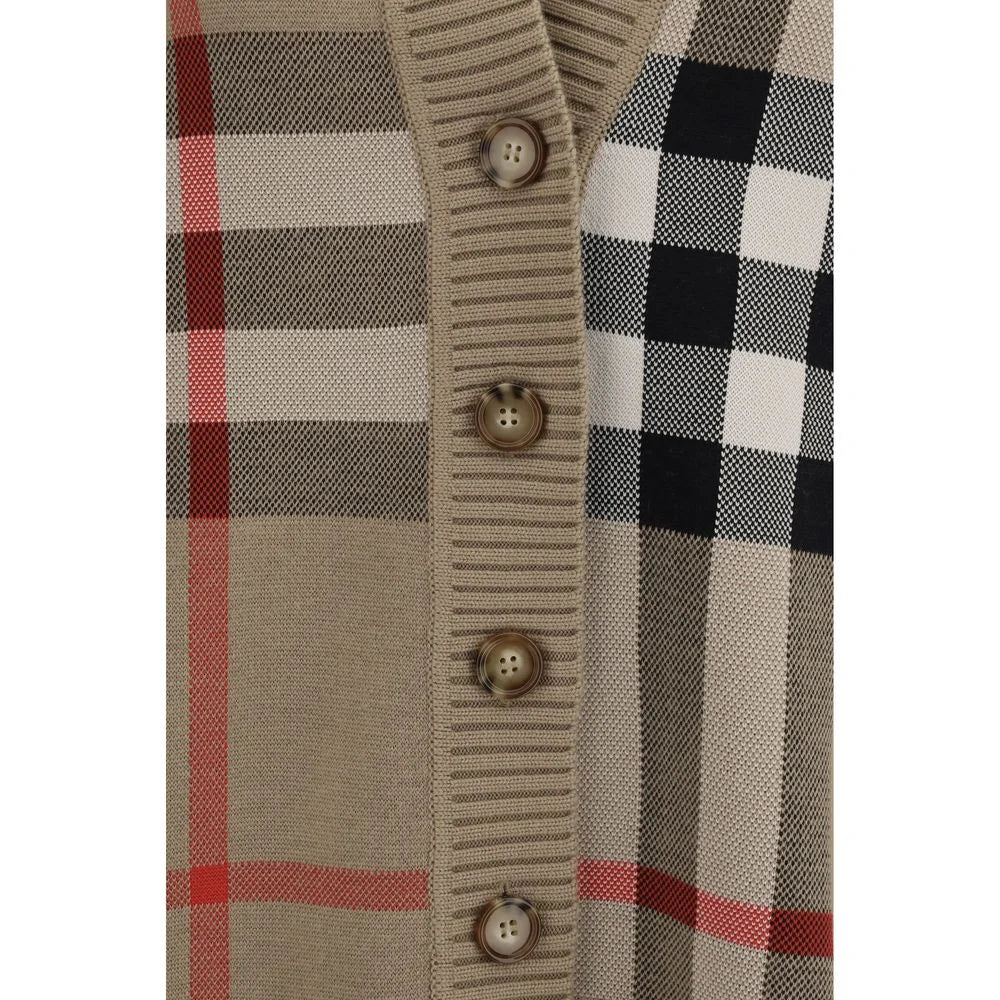 Burberry Beige Polyester Cardigan - Cardigans