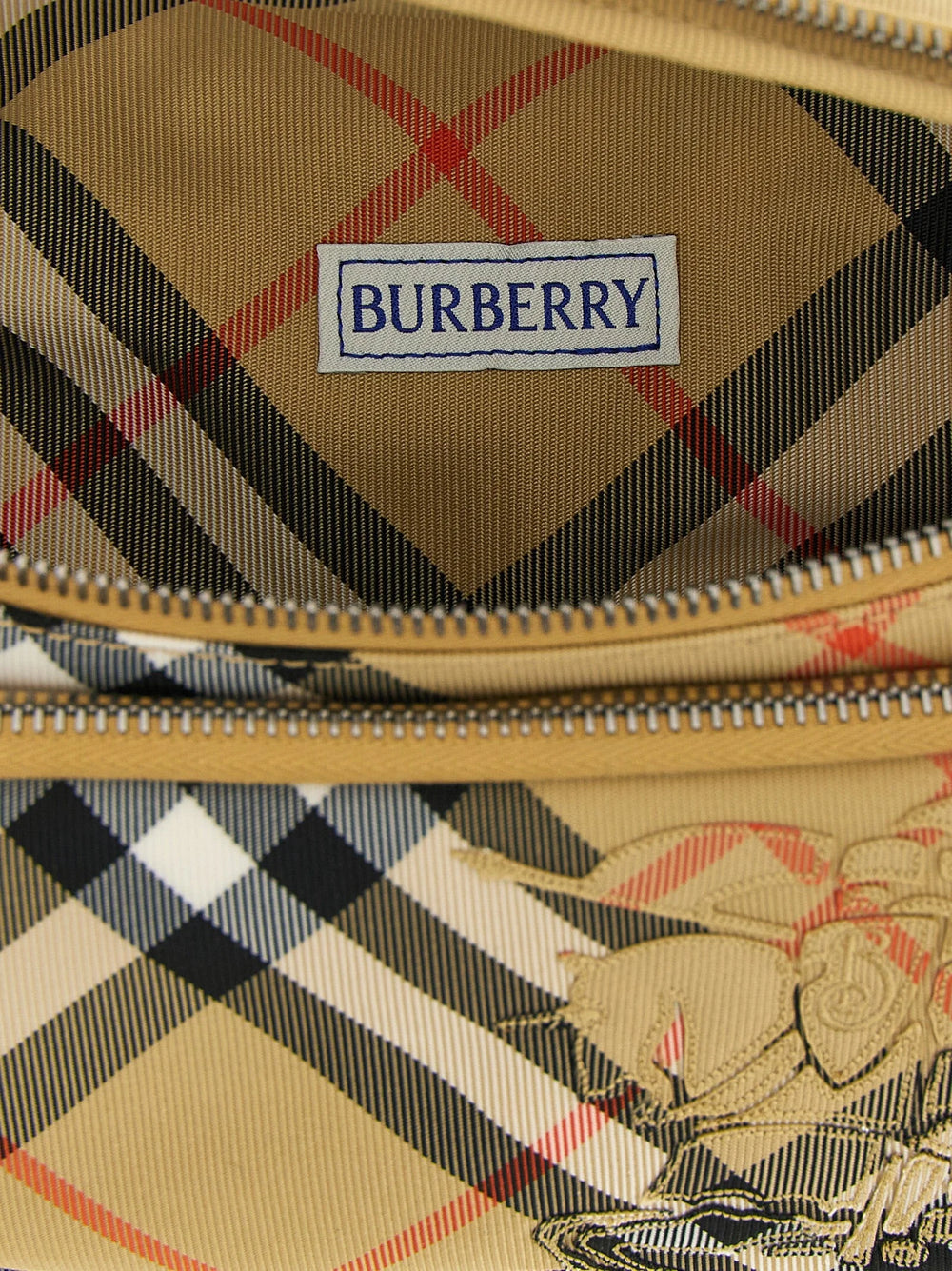 Burberry Beige Polyester Crossbody Bag