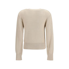 Burberry Bluza z Poliestru w Odcieniu Beżowym - M