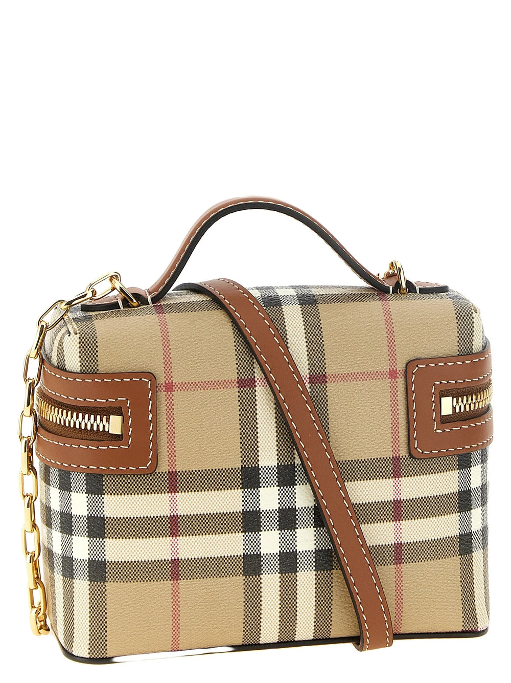 Burberry Beige Polyethylene Crossbody Bag