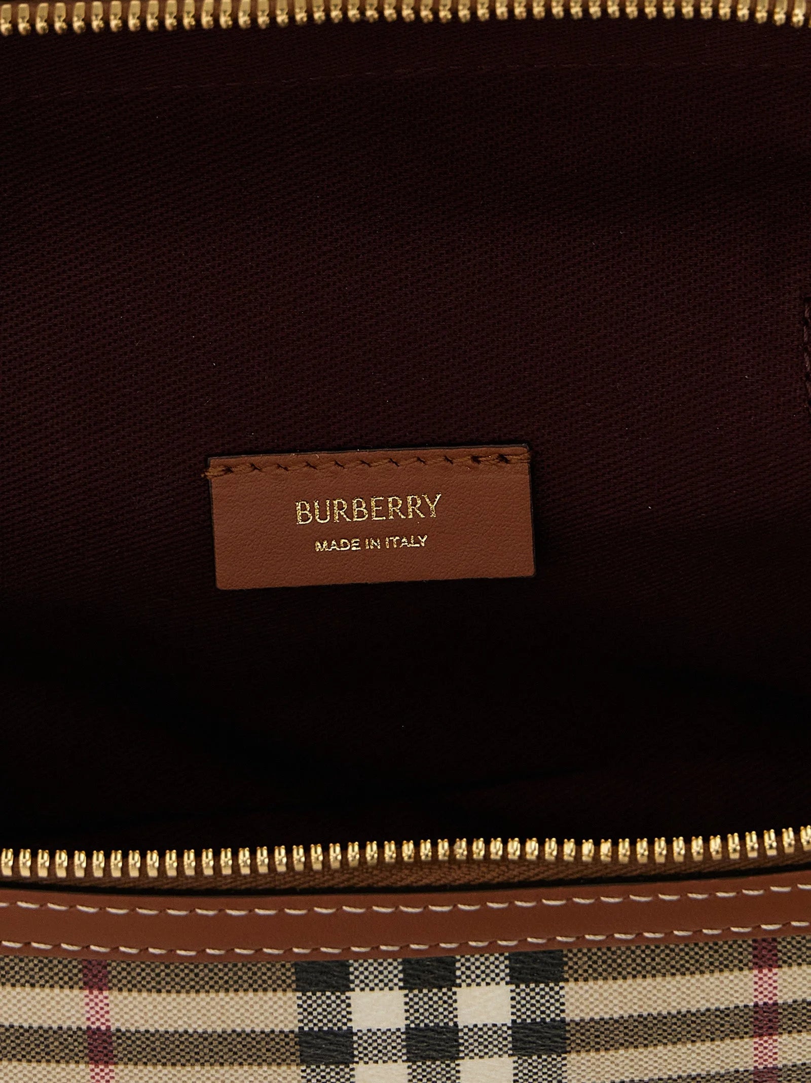 Burberry Beige Polyethylene Crossbody Bag
