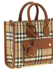 Burberry Beige Polyethylene Tote Bag
