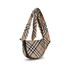 Burberry Beige Silk Shoulder Bag