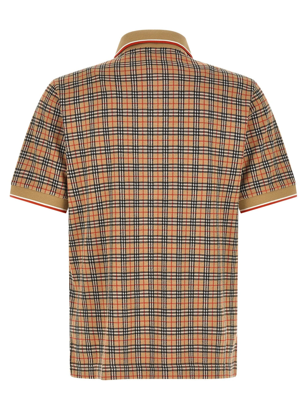 Burberry Beige Viscose Polo Shirt - XL