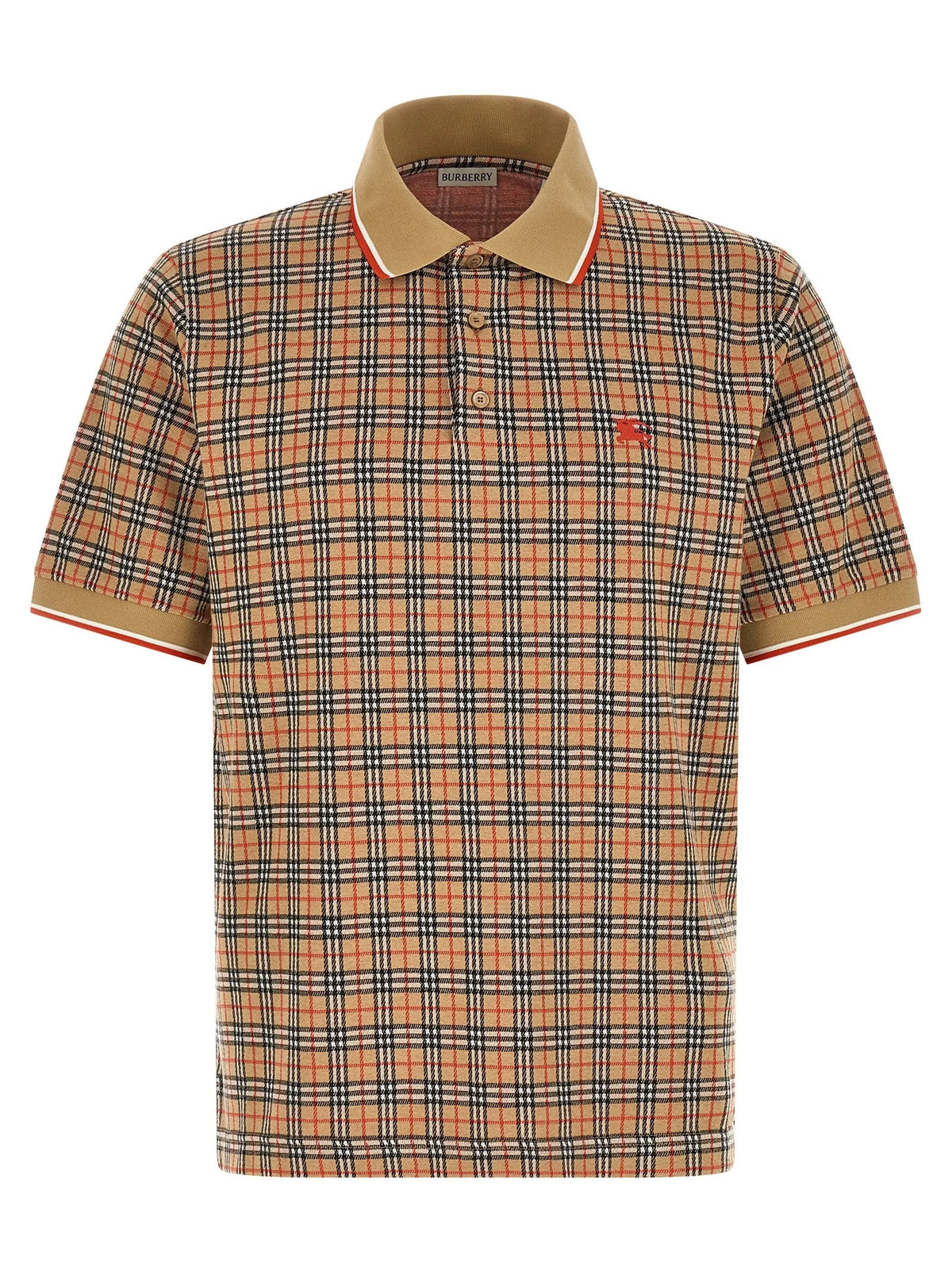 Burberry Beige Viscose Polo Shirt - XL