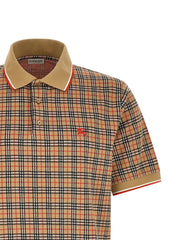 Burberry Beige Viscose Polo Shirt - XL