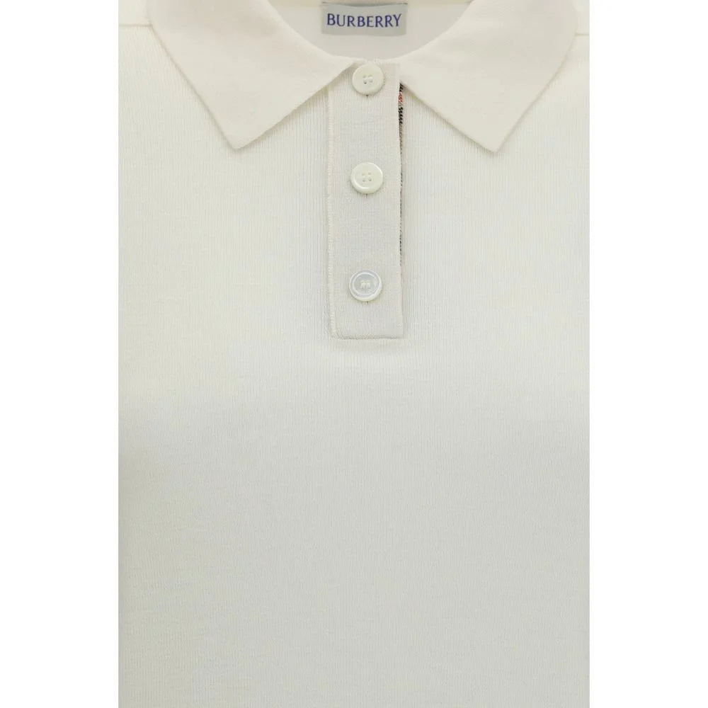Burberry Beige Wool Oves Aries Polo Shirt