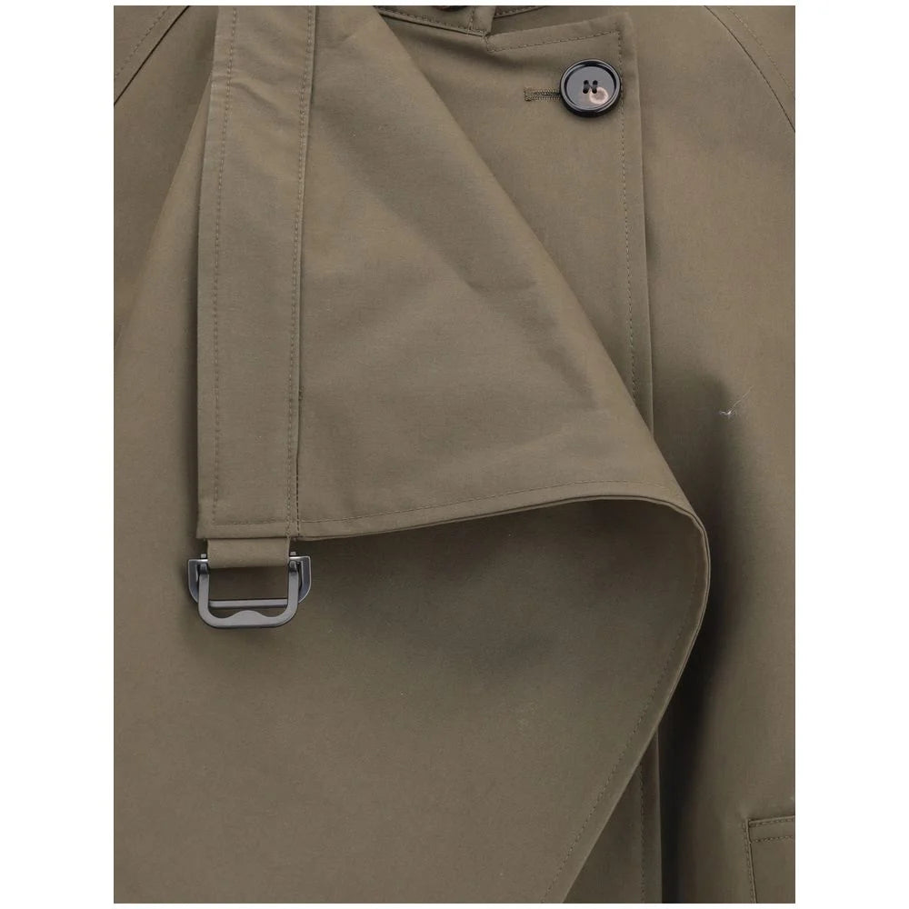 Burberry Bicolor Cotton Cloacks - M