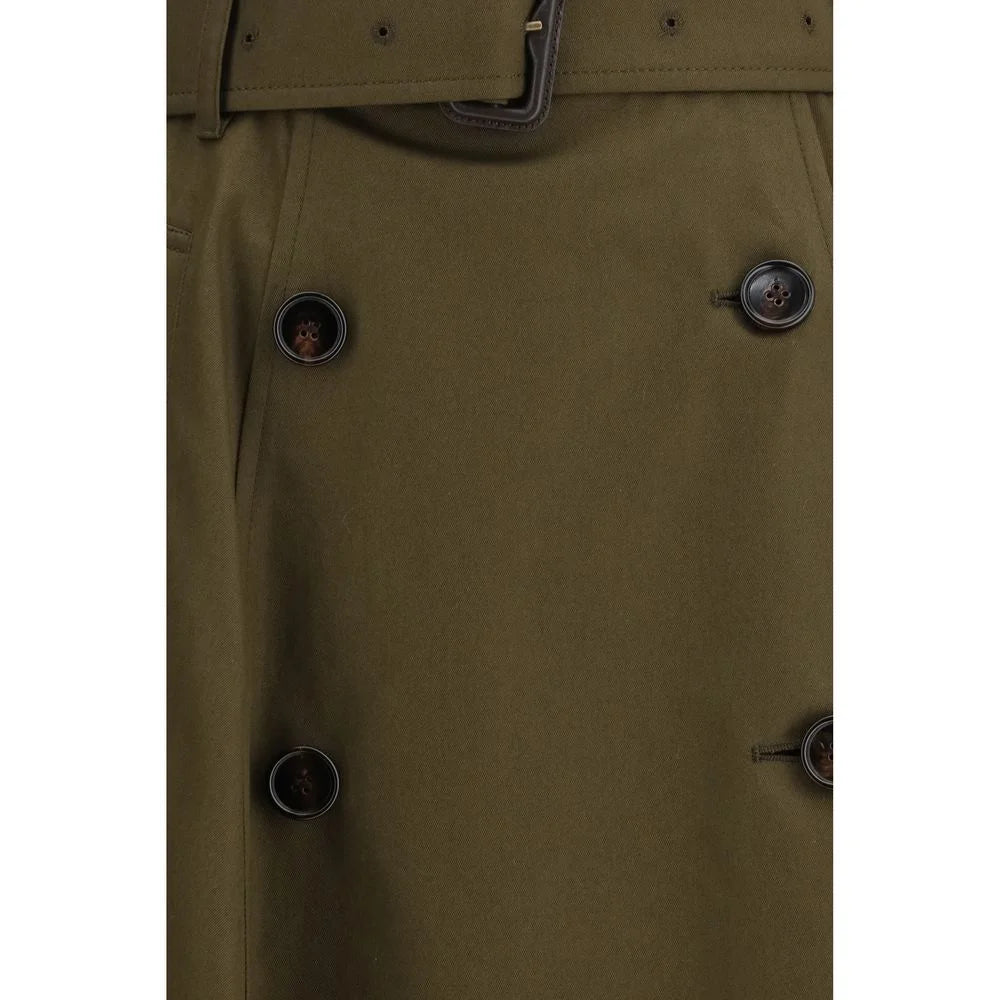 Burberry Bicolor Cotton Midi Skirt - 8