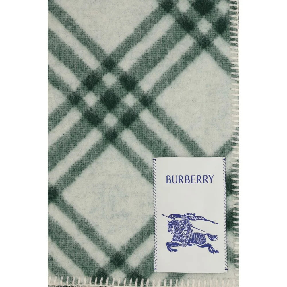 Burberry Bicolor Wool Oves Aries Scarf