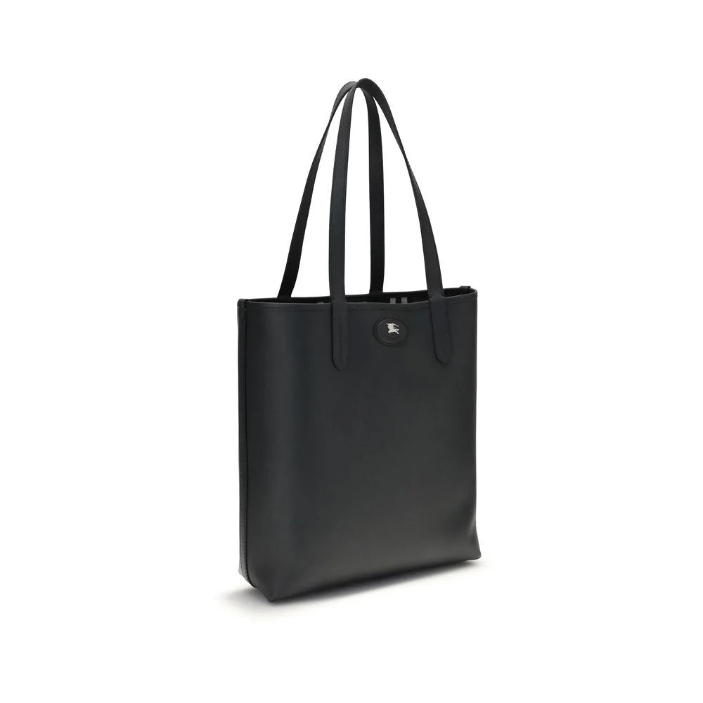 Burberry Black Calf Leather Bos Taurus Shoulder Bag