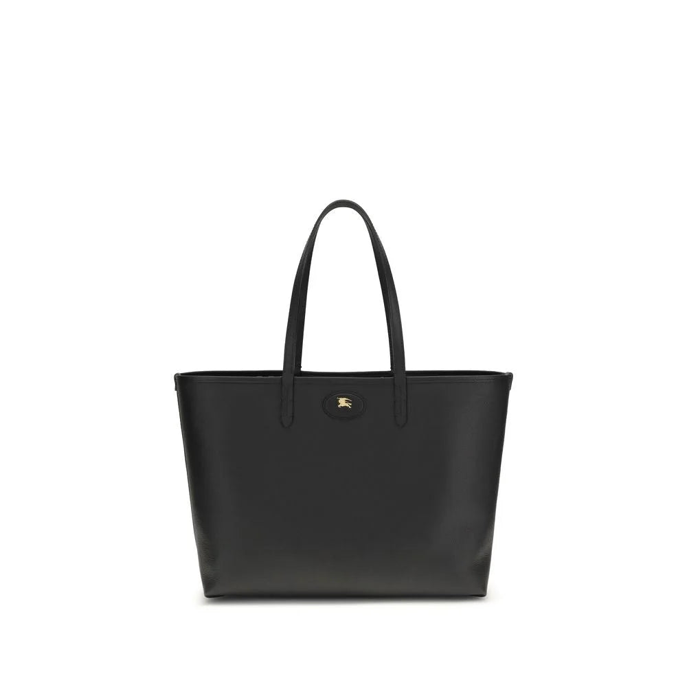 Burberry Sac à Épaule en Cuir de Veau Noir Bos Taurus - Sacs à Épaule