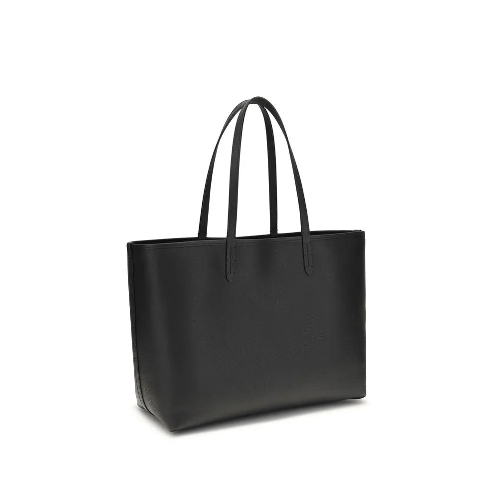 Burberry Sac à Épaule en Cuir de Veau Noir Bos Taurus - Sacs à Épaule